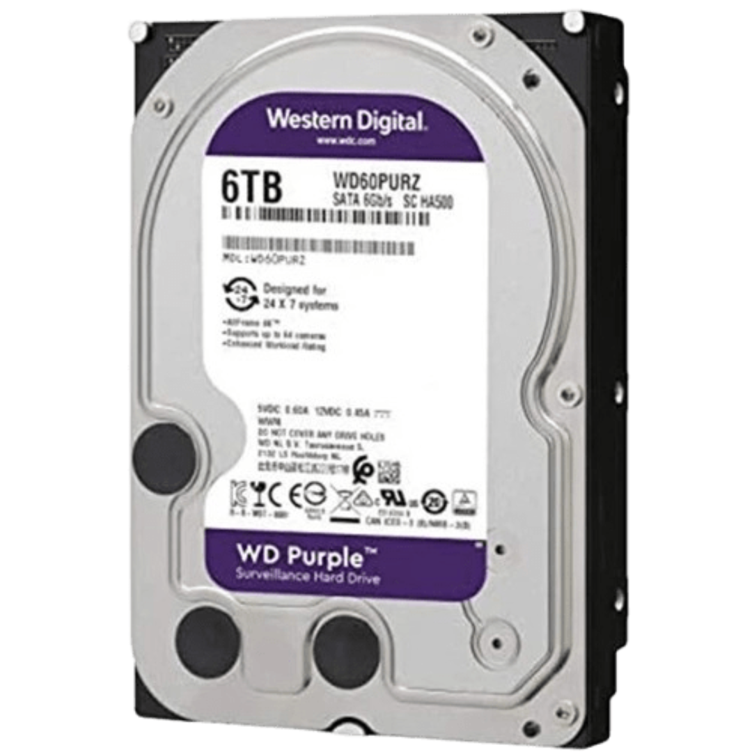 6TB Hard Disk Drive WD Purple Surveillance