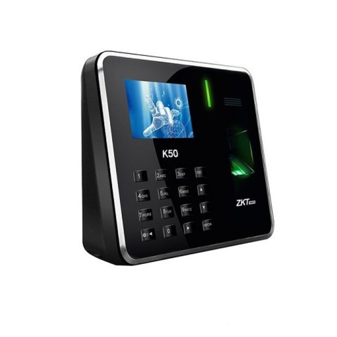 K50 Zkteco Fingerprint Time Attendance Access Control Terminal